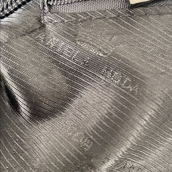 Daniela Moda Black Leather Hand / Shoulder Bag Small Y2K Preppy Classic Minimal - Picture 10 of 15